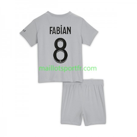 Maillot de Foot Paris Saint Germain Fabian 8 Enfant Exterieur 2022/23 Maillot de Foot Paris Saint Germain Fabian 8 Enfant Exterieur 2022/23